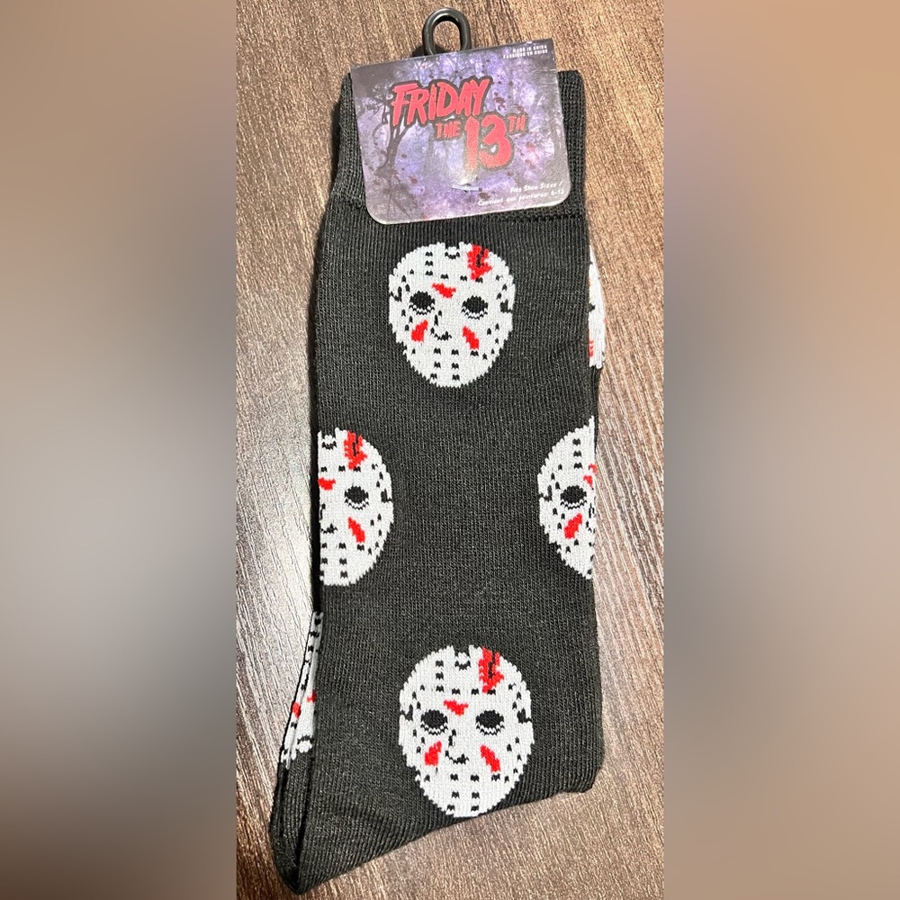 Friday the 13th socks 🔪
